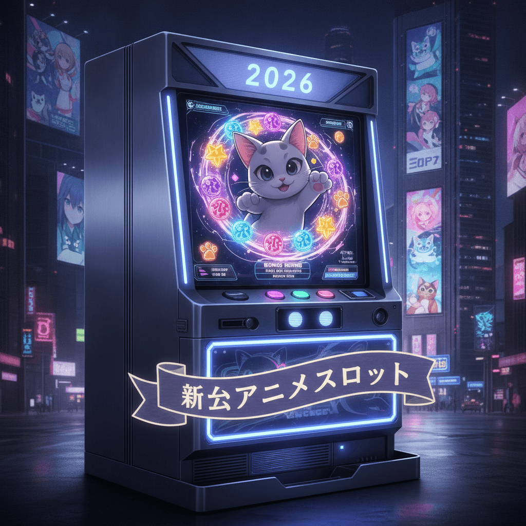 2026年新台アニメスロットの未来予測:猫キャラが拓く癒やしと興奮の境地